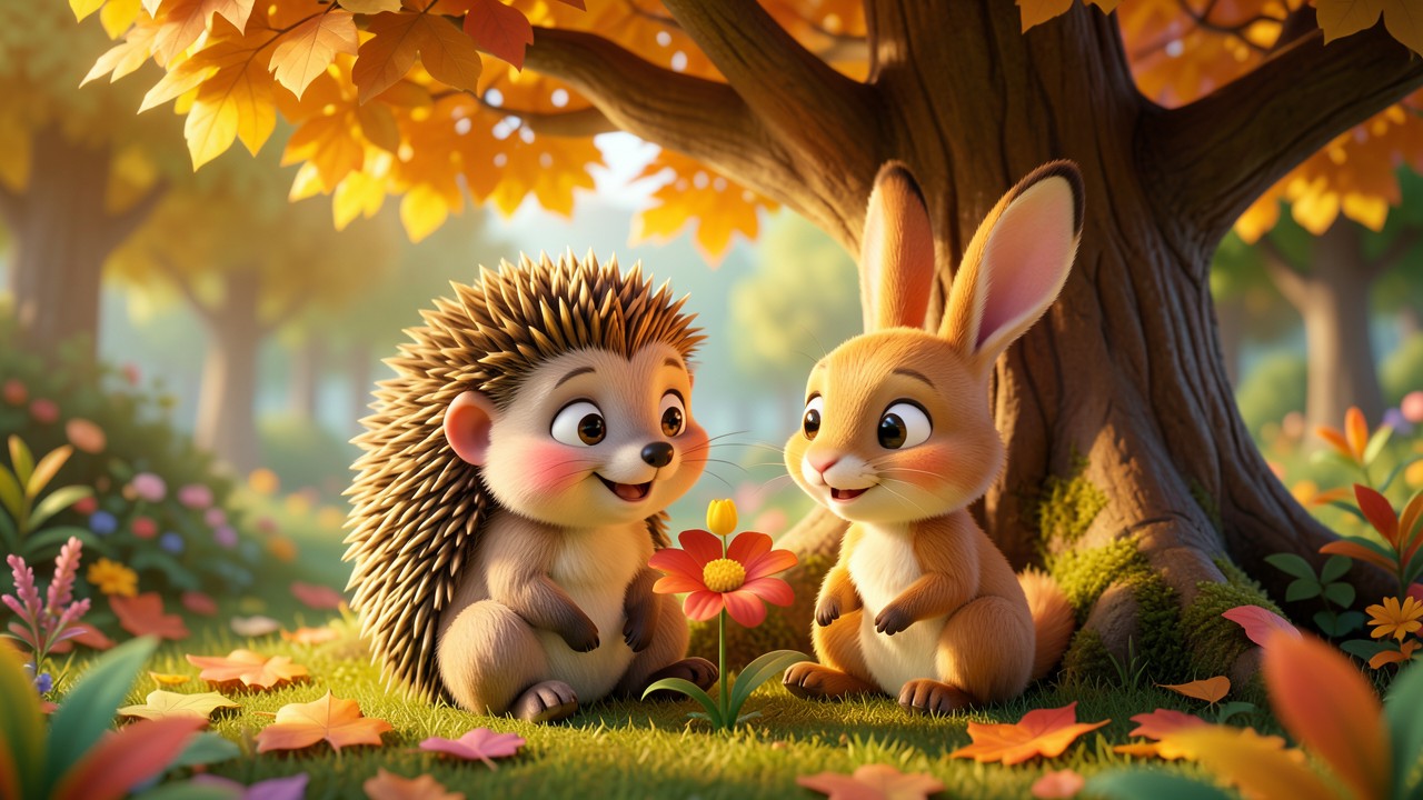 Fabel Igel und Hase: Wie der Igel das Lachen entdeckte