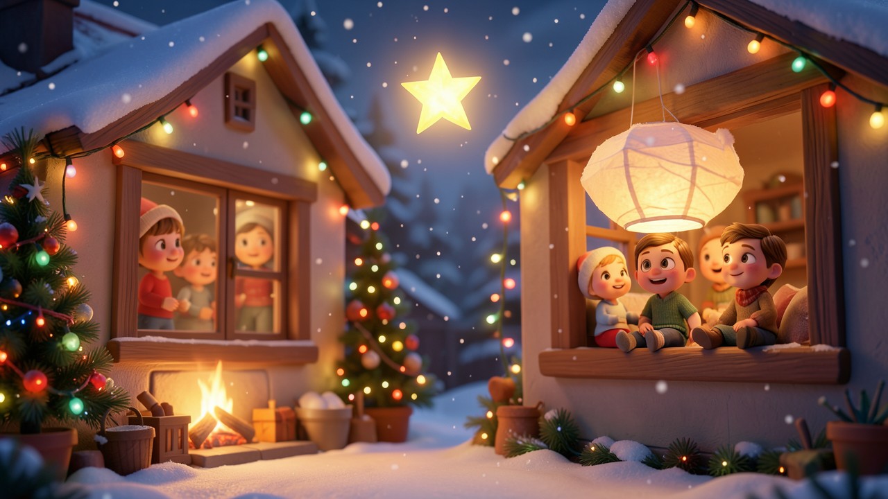 Storia della buonanotte di Natale: La stella che brillò per tutti