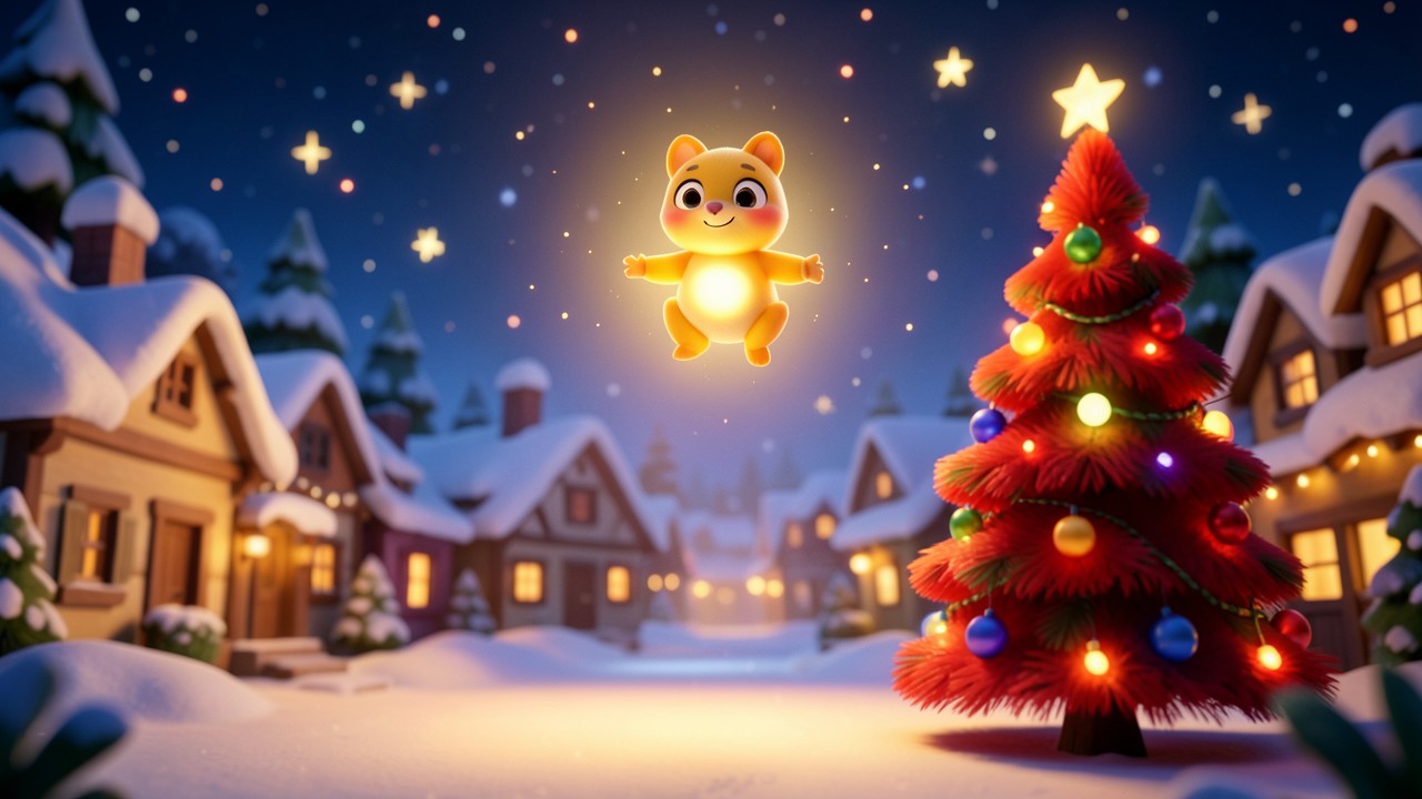 Conte de noel pour enfant: La Lumièreette et le Dernier Jour de l'Hiver