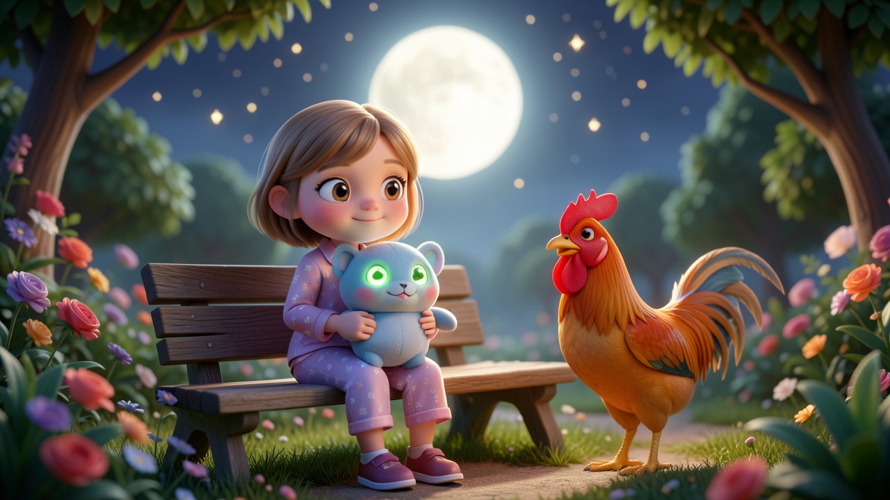 Histórias Curtas para Dormir: A Menina e o Monstro do Canto do Galo