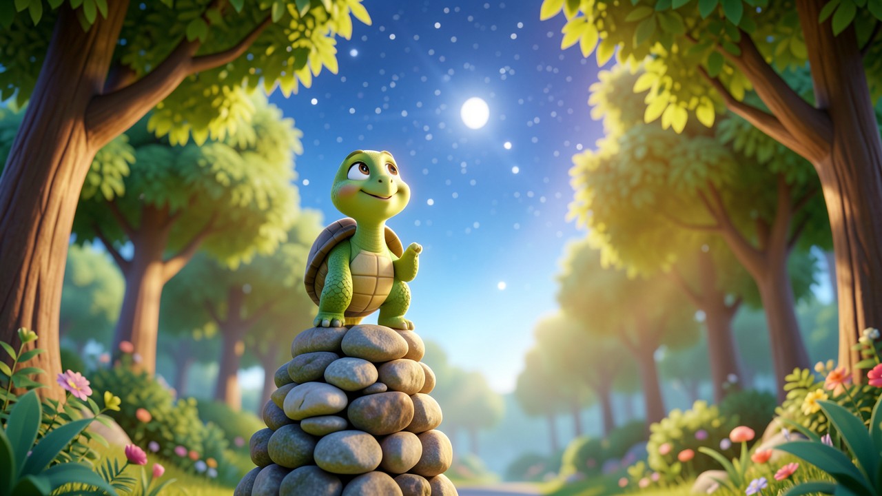 Reporte de lectura de un cuento: La tortuga que soñaba con el cielo