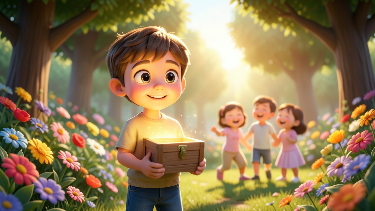 Cuentos infantiles de valores: La caja de los recuerdos