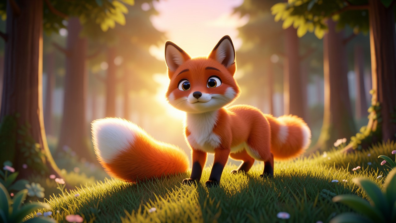 Riese Märchen: Der Fuchs mit dem goldenen Schwanz