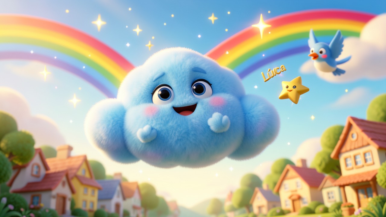 A Fábula da Festa no Céu: Quando as Nuvens Dançam