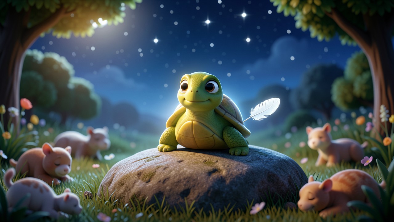 Small Stories with Moral: The Turtle Who Counted Stars