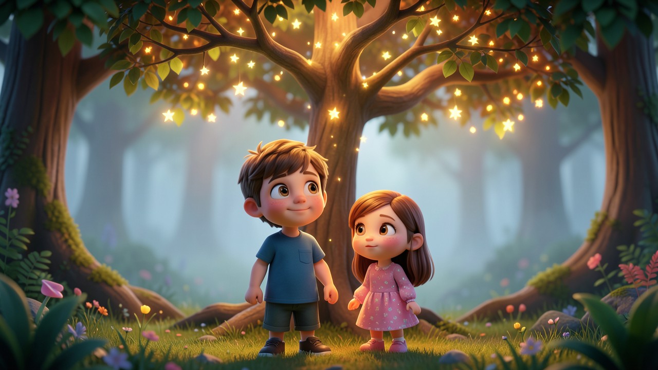 Cuentos para niños de 12 años: El secreto del árbol de los deseos