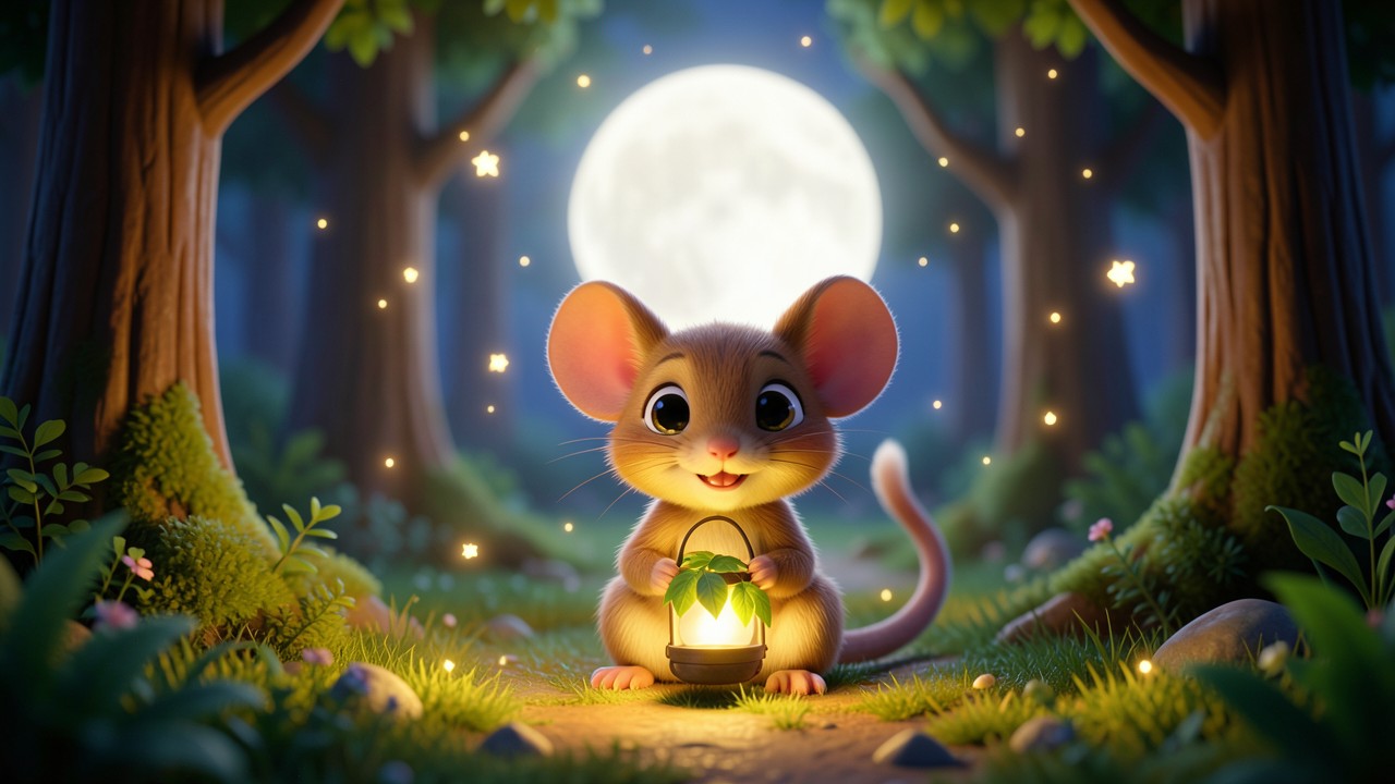 Petit histoire pour dormir: La Lune et le Chuchoteur
