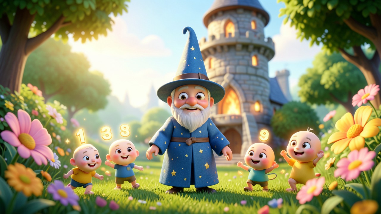 Historinha dos Numerais e o Enigma do Mago