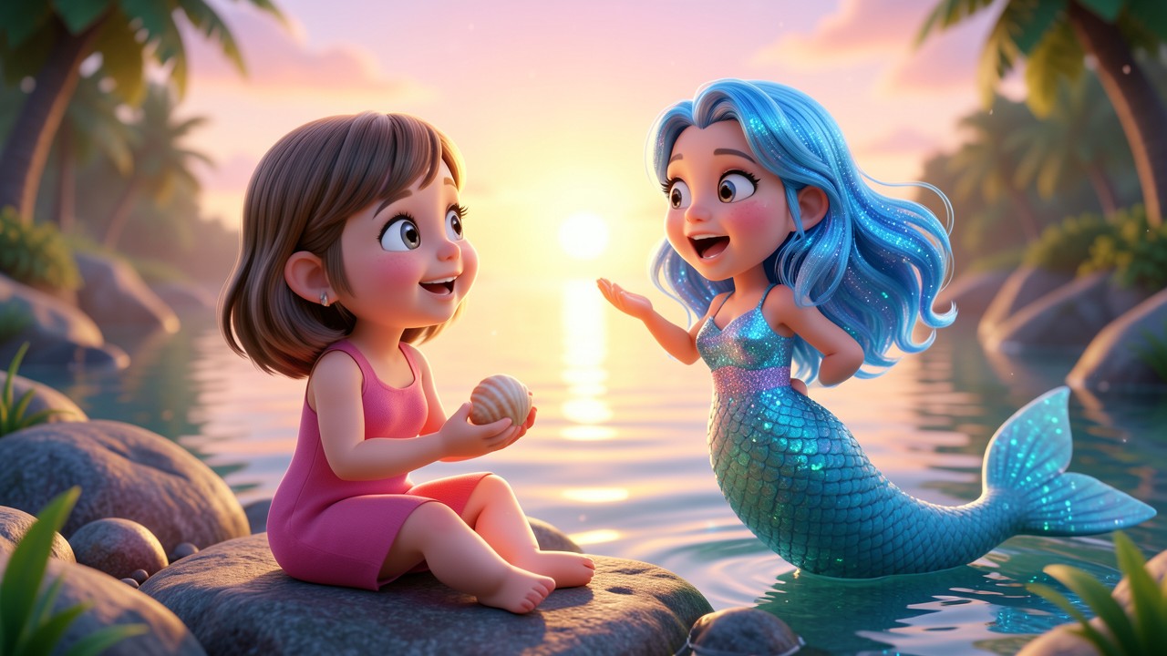 Cuento de la sirenita corto: La niña que aprendió a cantar