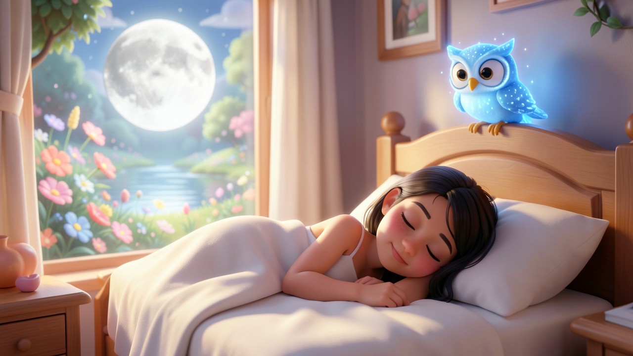 A Historinha para a Menina Dormir e o Reino do Luar Suave