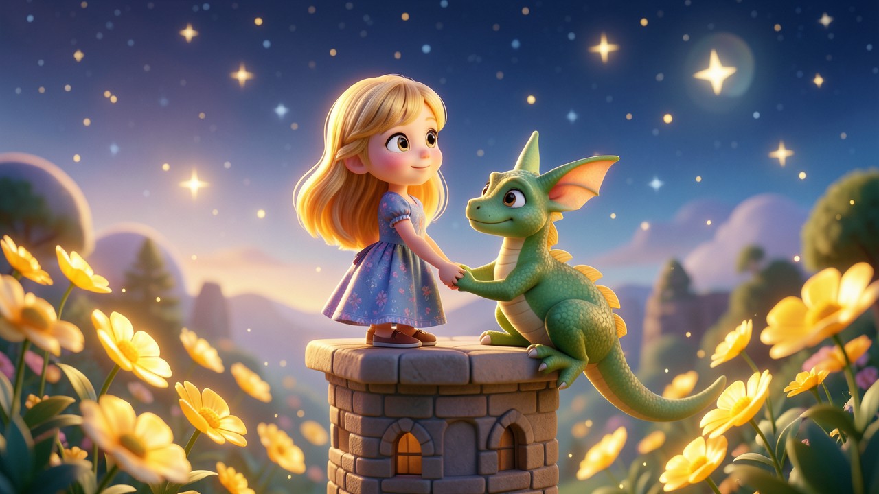 Historinhas para dormir Rapunzel: A Menina com os Cabelos de Ouro