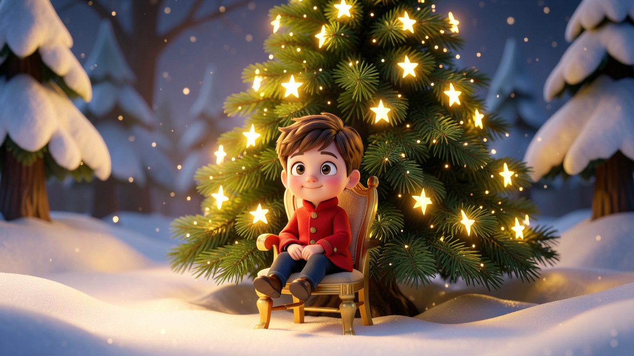 Conte de Noël : La Chaise de l'Étoile Perdue
