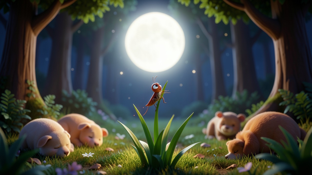 A Fairy Tale of Two: The Moon and the Cricket