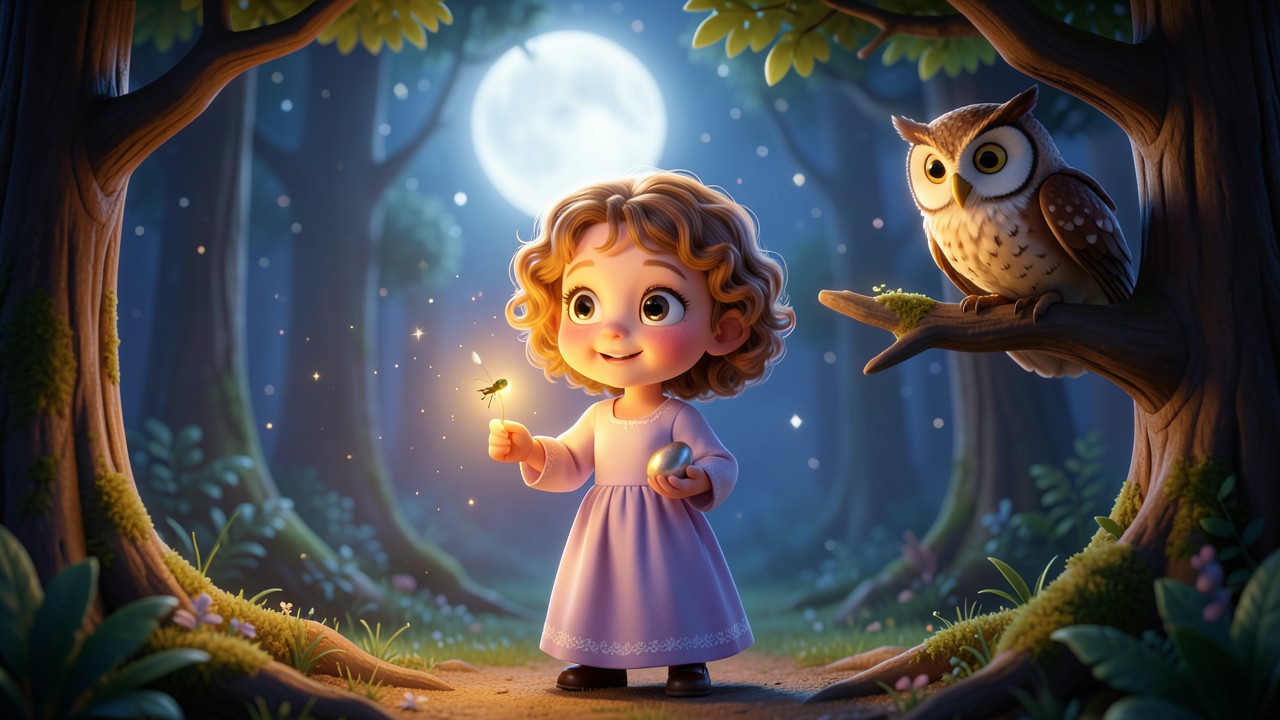 A Bed Time Story for Kids: The Moonlight Lullaby