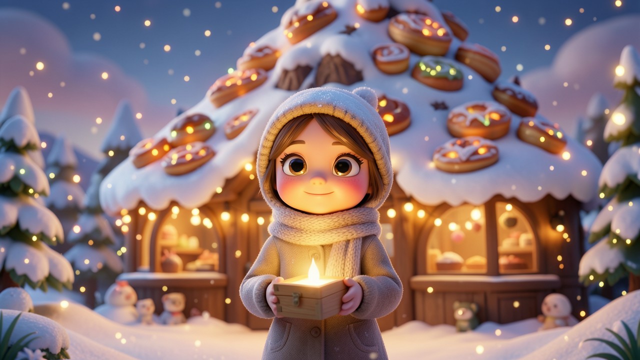 Märchen zu Weihnachten: Der Bäckereiberg und das vergessene Geschenk