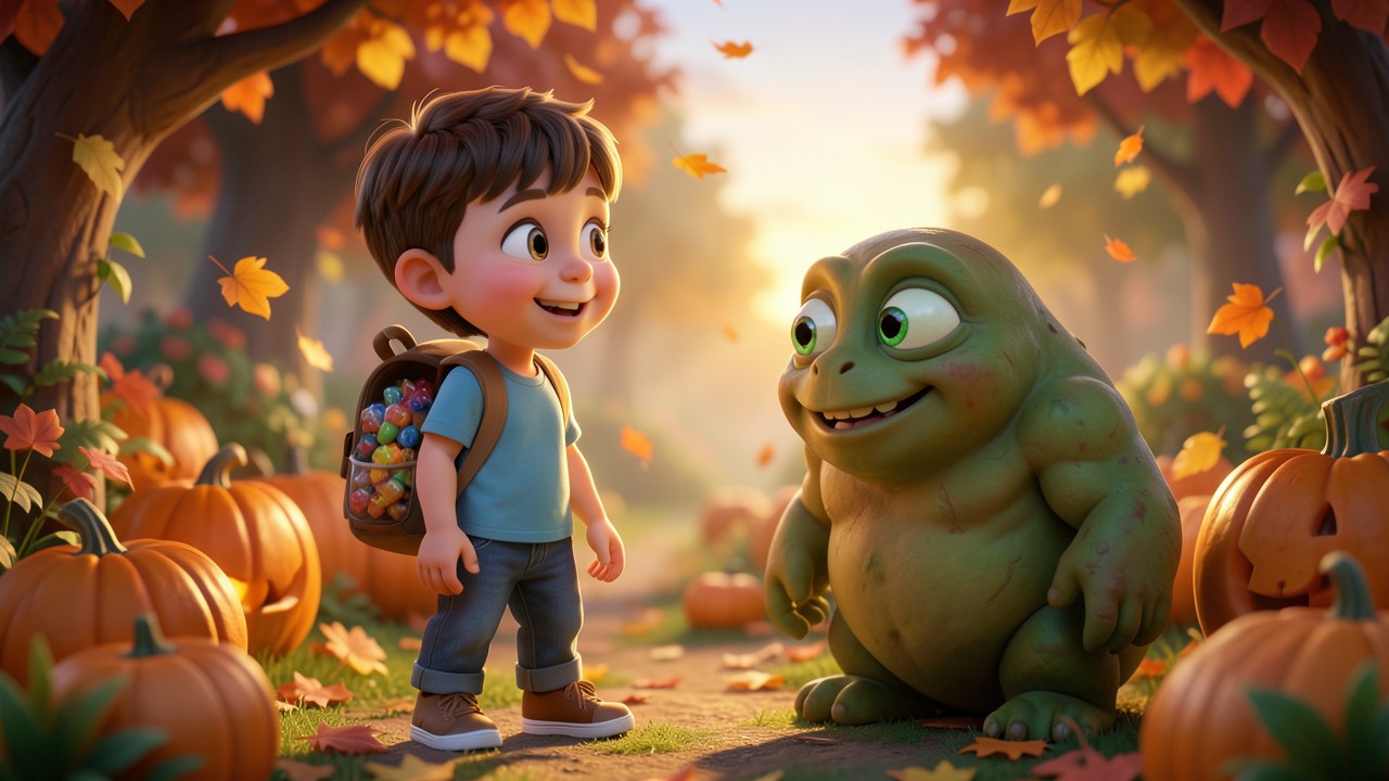 La storia di Halloween per bambini: La notte dei dolci e del riso