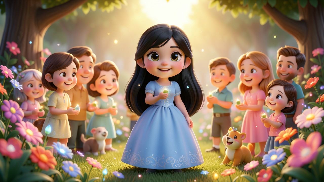 Cuentos de princesas largos: La princesa que sembraba sonrisas