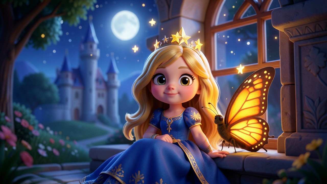 Gute Nacht Geschichten Prinzessin: Das Geheimnis des Mondlichts
