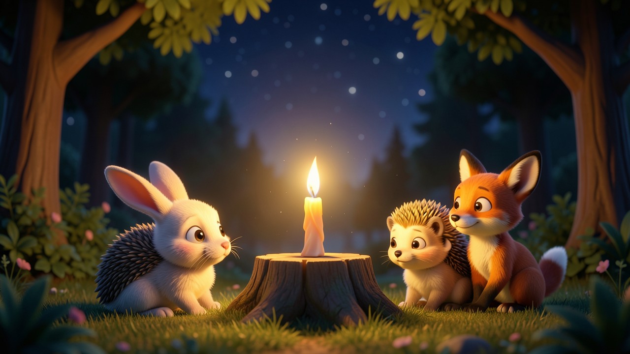 Favole della buonanotte: La candela gentile