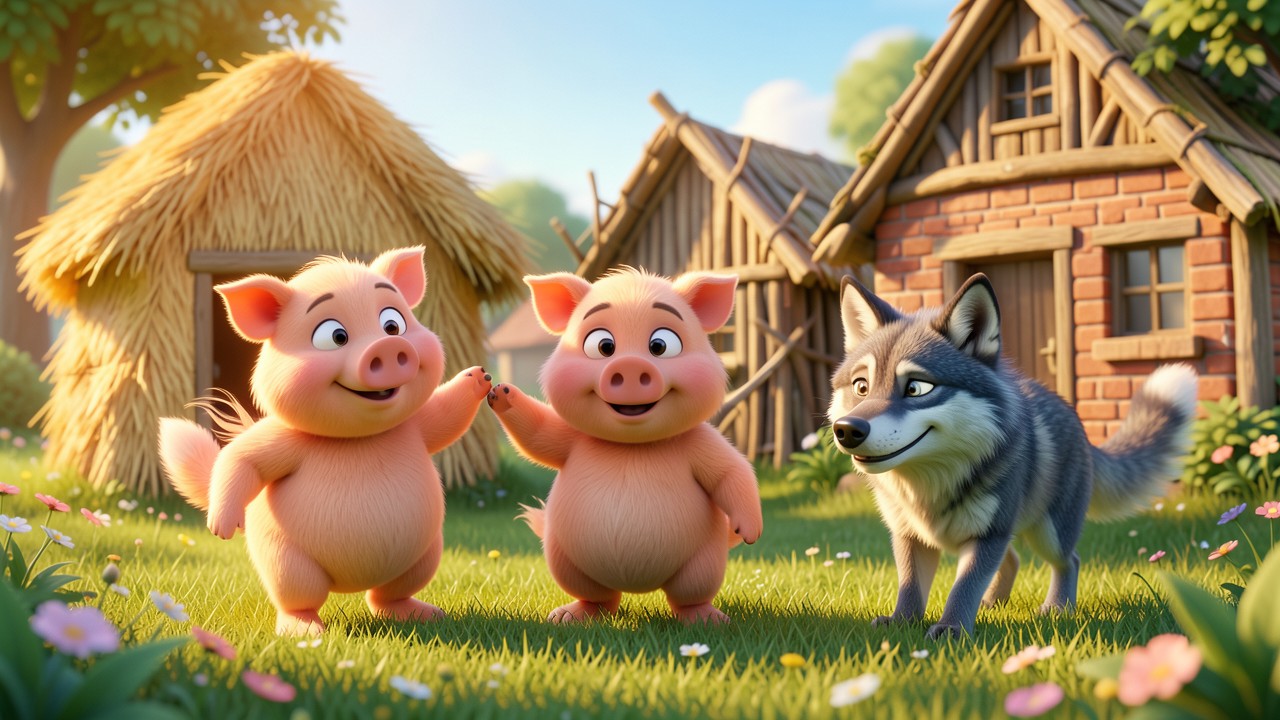The Three Little Pigs Fairy Tale