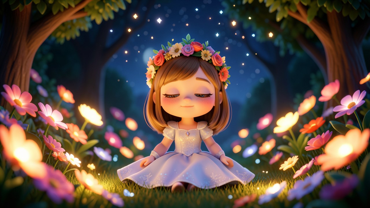 Cuentos de princesas para dormir: La princesa que escuchaba a las flores