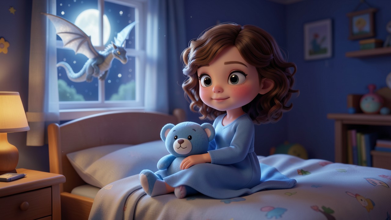 Historinhas para ler antes de dormir: A Menina e o Ursinho de Pelúcia que Sabia Sonhar