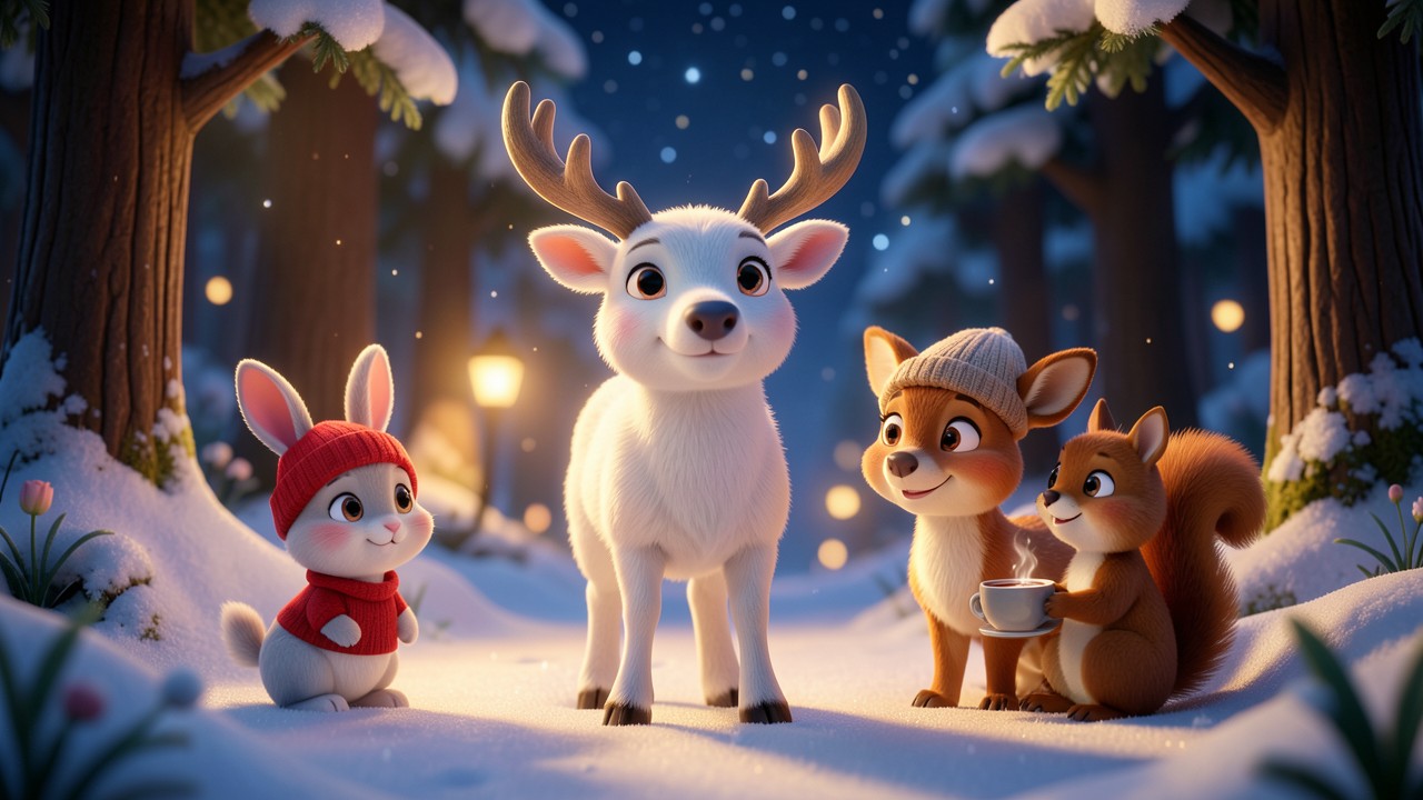 Cuentos pequeños de navidad: El reno perdido