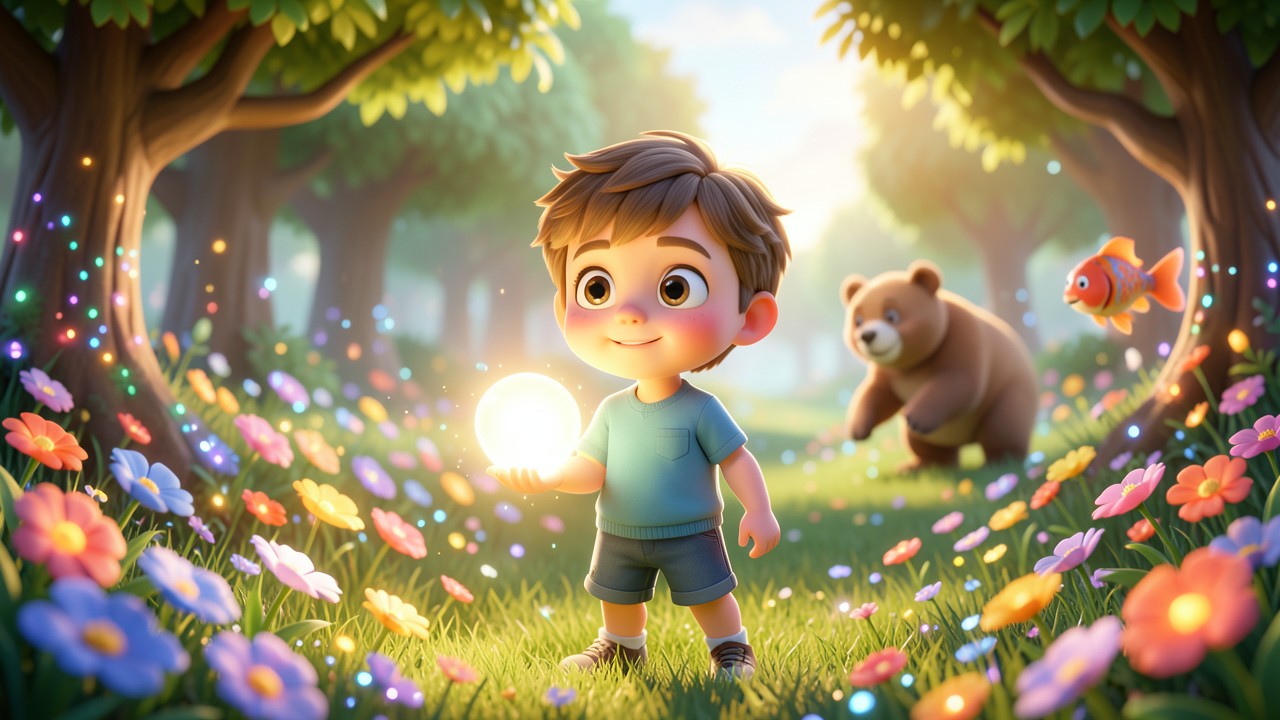 Favola per bambini: La Palla di Luce