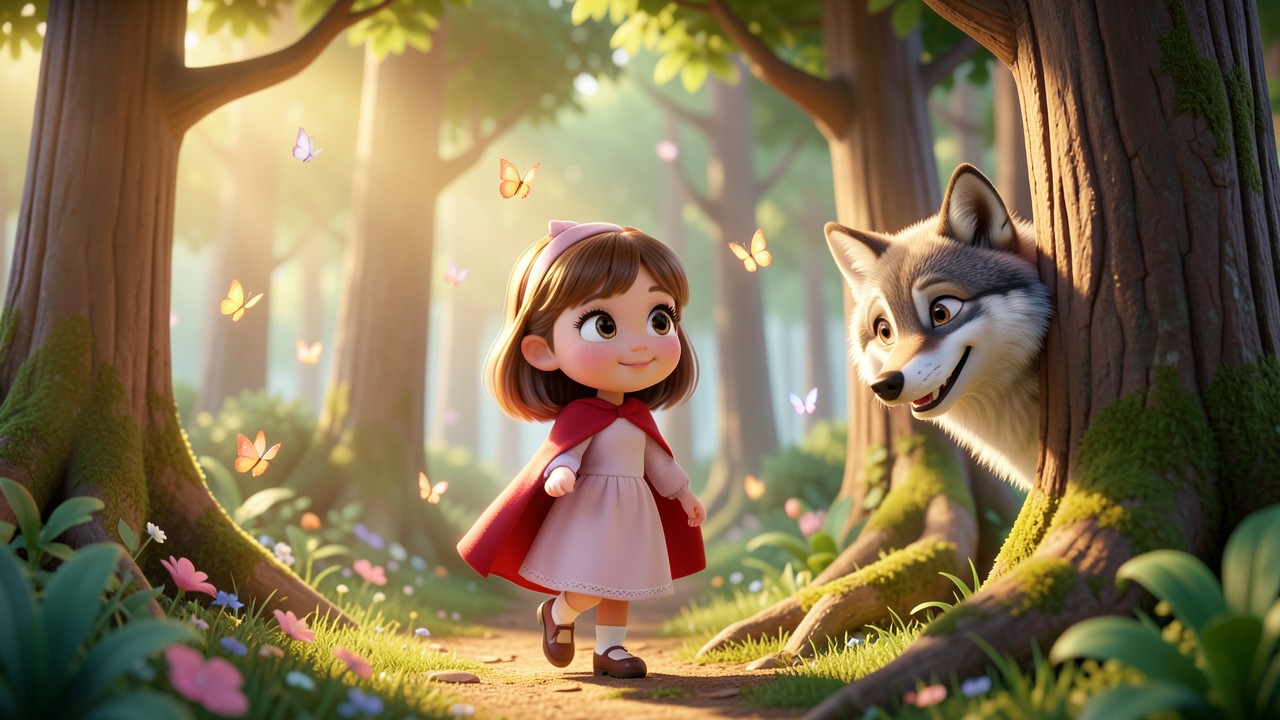 Cuento de Caperucita Roja para Niños: Una Aventura en el Bosque