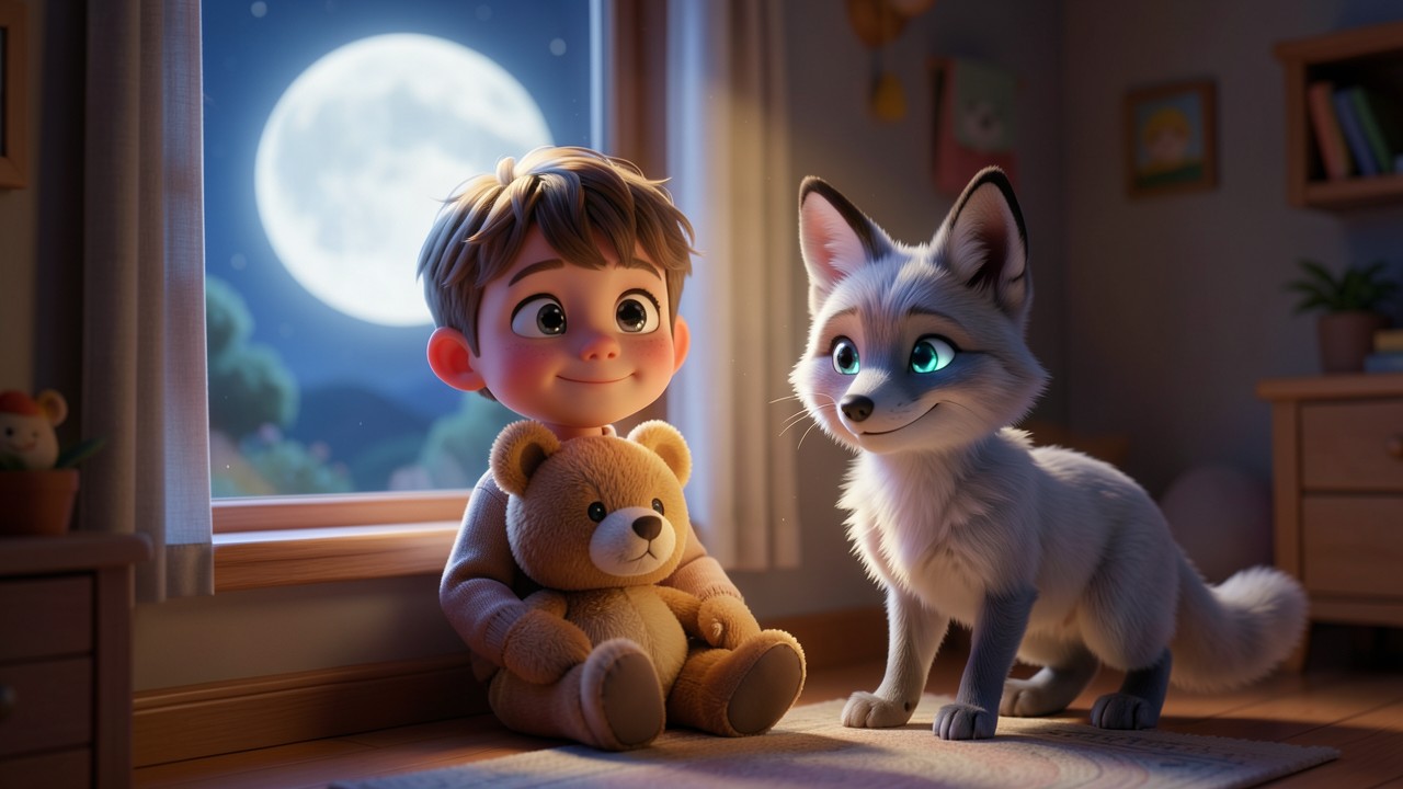 Favole buonanotte per bambini: La luna e il sonno gentile