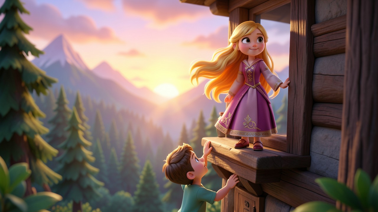 Rapunzel Conto de Fadas: A Menina com os Cabelos de Ouro