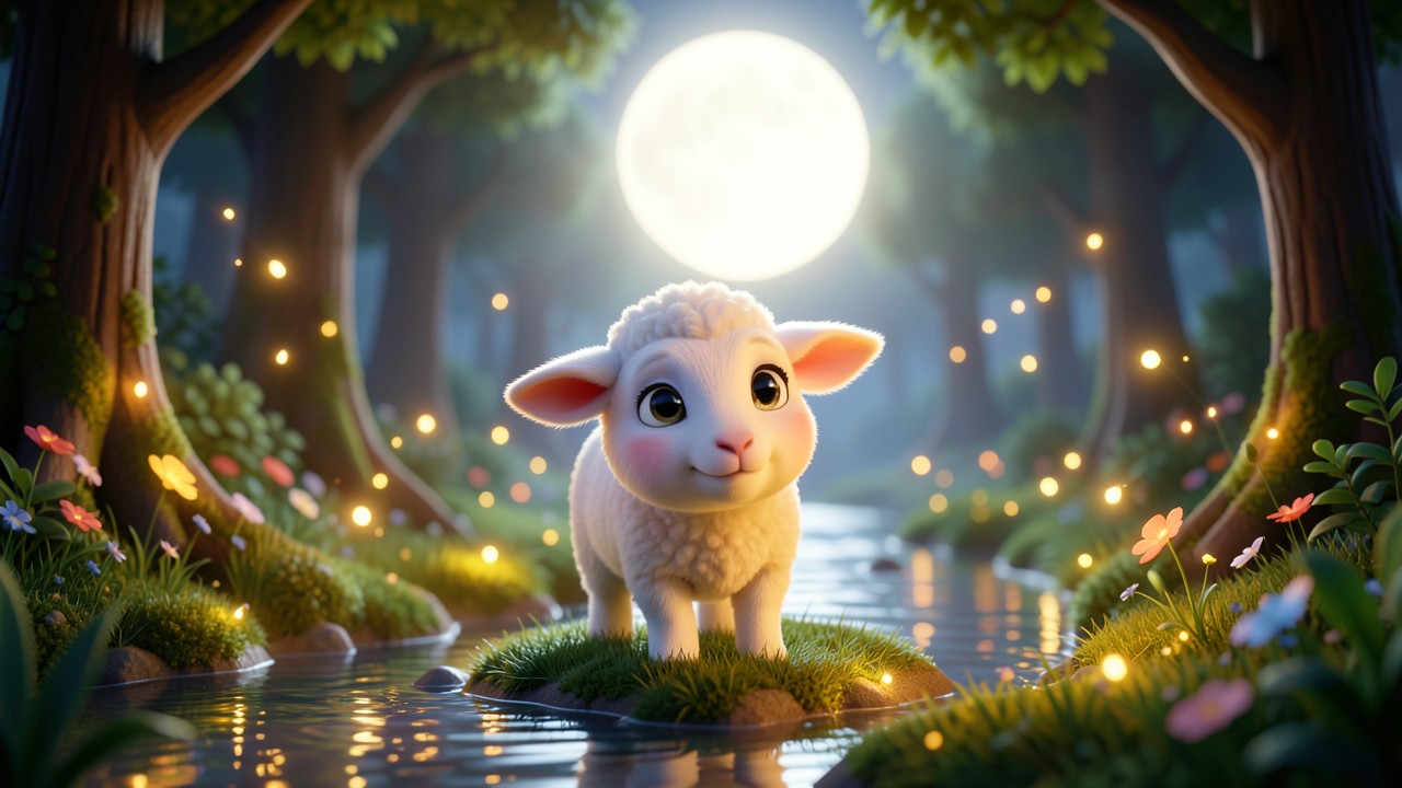 Histoires du soir : La Lune et le Petit Mouton