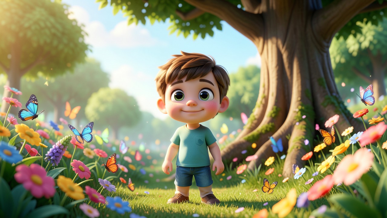 Historias para niños de 10 a 12 años: El secreto del jardín de las mariposas