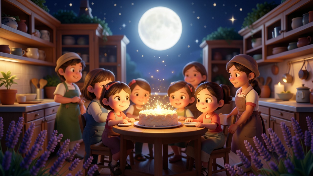 French Fairy Tales: The Baker's Moonlight Recipe