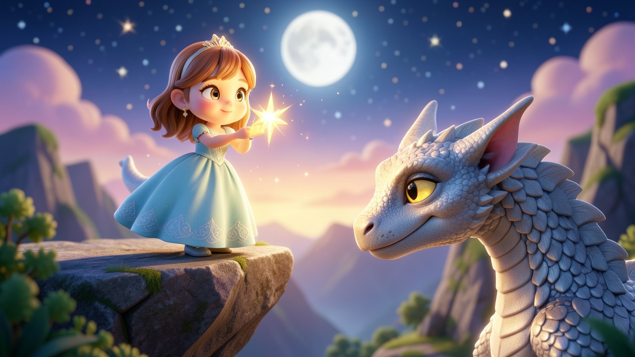 Histoire de princesse à raconter : L'Étoile qui Chantait