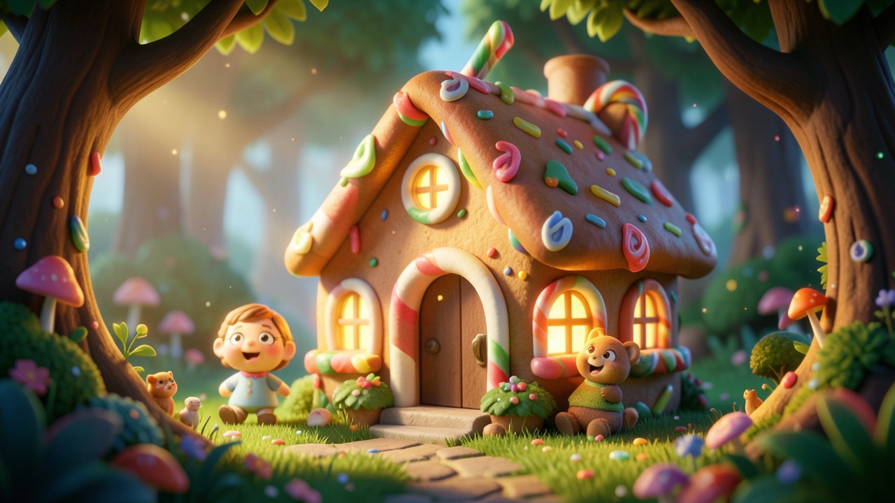Hansel y Gretel y la casita de dulces (cuento corto)