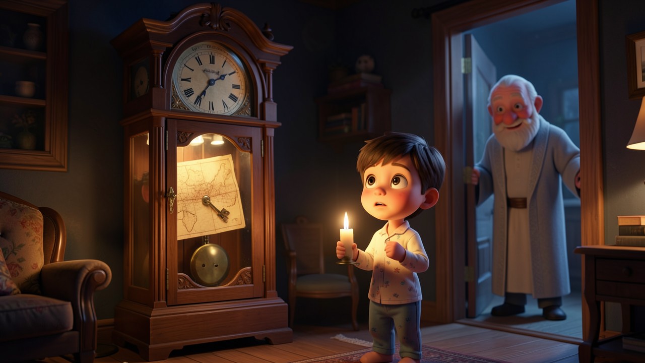 El reloj que daba trece campanadas (cuento de miedo para niños)