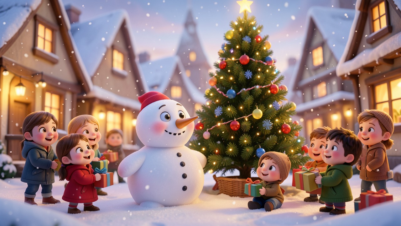 Kurze Weihnachtsgeschichten zum Nachdenken: Der Schneemann, der nicht schmelzen wollte