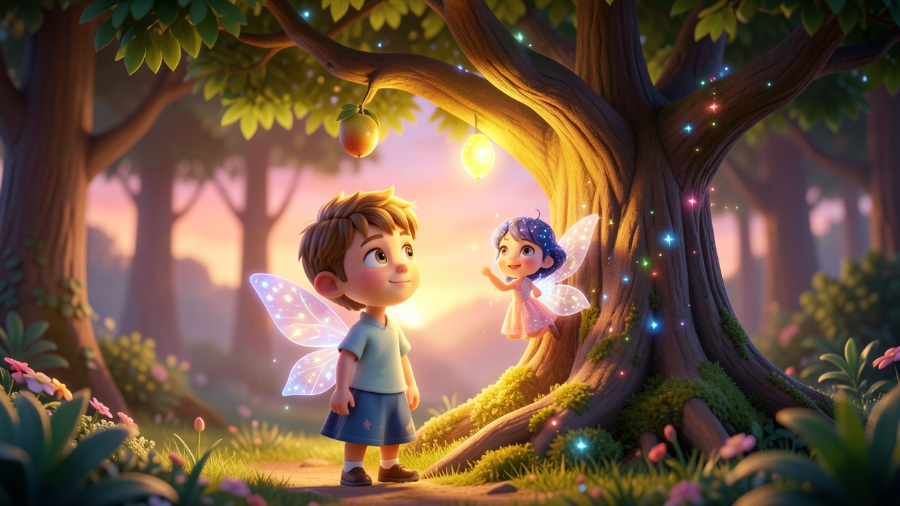 Cuentos fantasticos cortos: El secreto del árbol de hadas