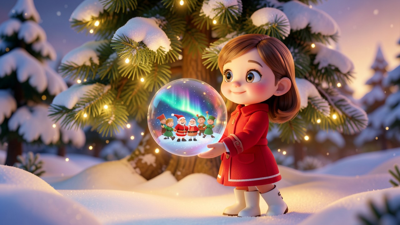 Historinha de Natal: A Menina que Encontrou o Presente do Papai Noel