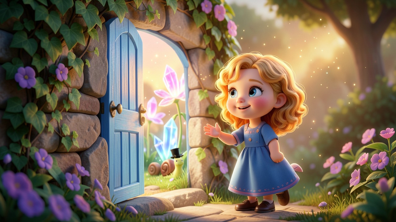 Mini História Infantil: O Segredo do Jardim Encantado