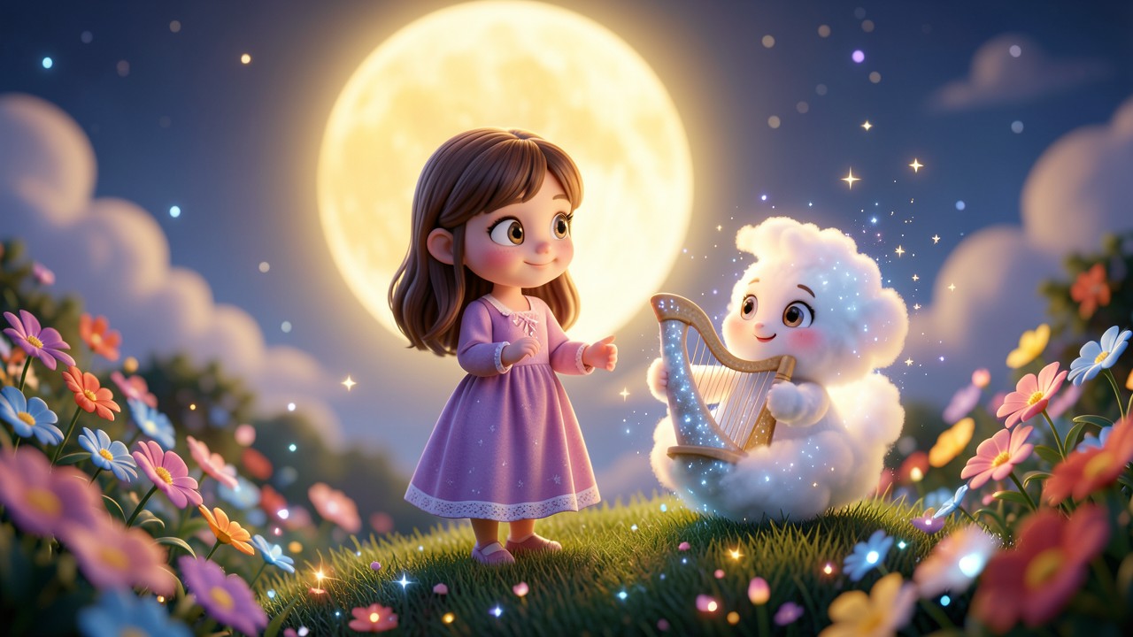 A Children's Night Time Story About the Moon's Lullaby
