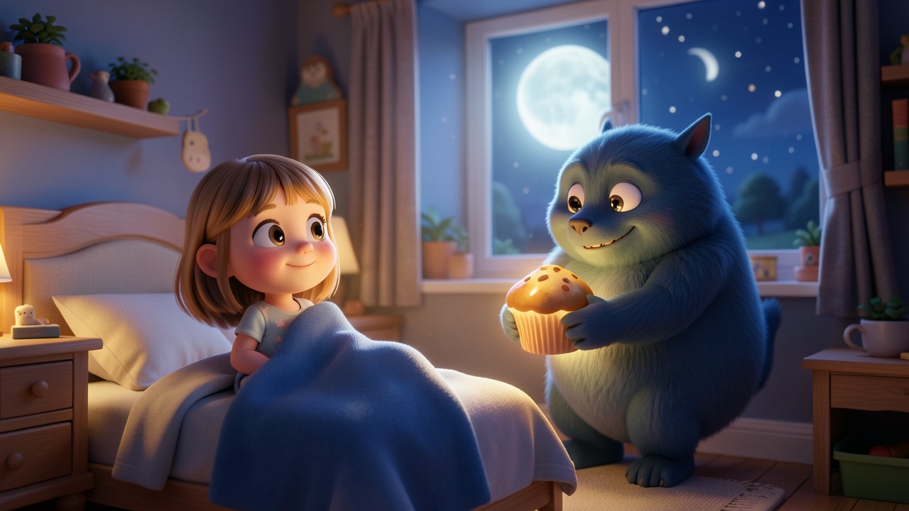 Stories for 2 Year Olds: The Moonlight Muffin