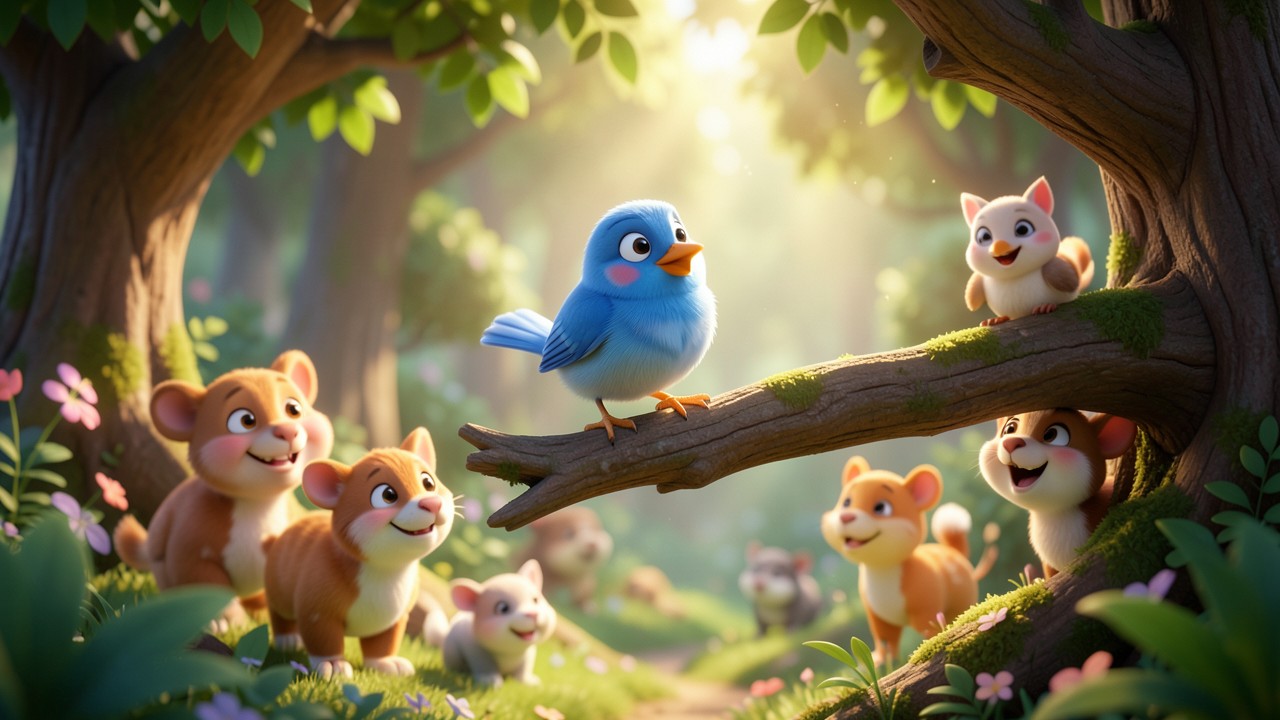I giorni della merla racconto per bambini: La magia del canto
