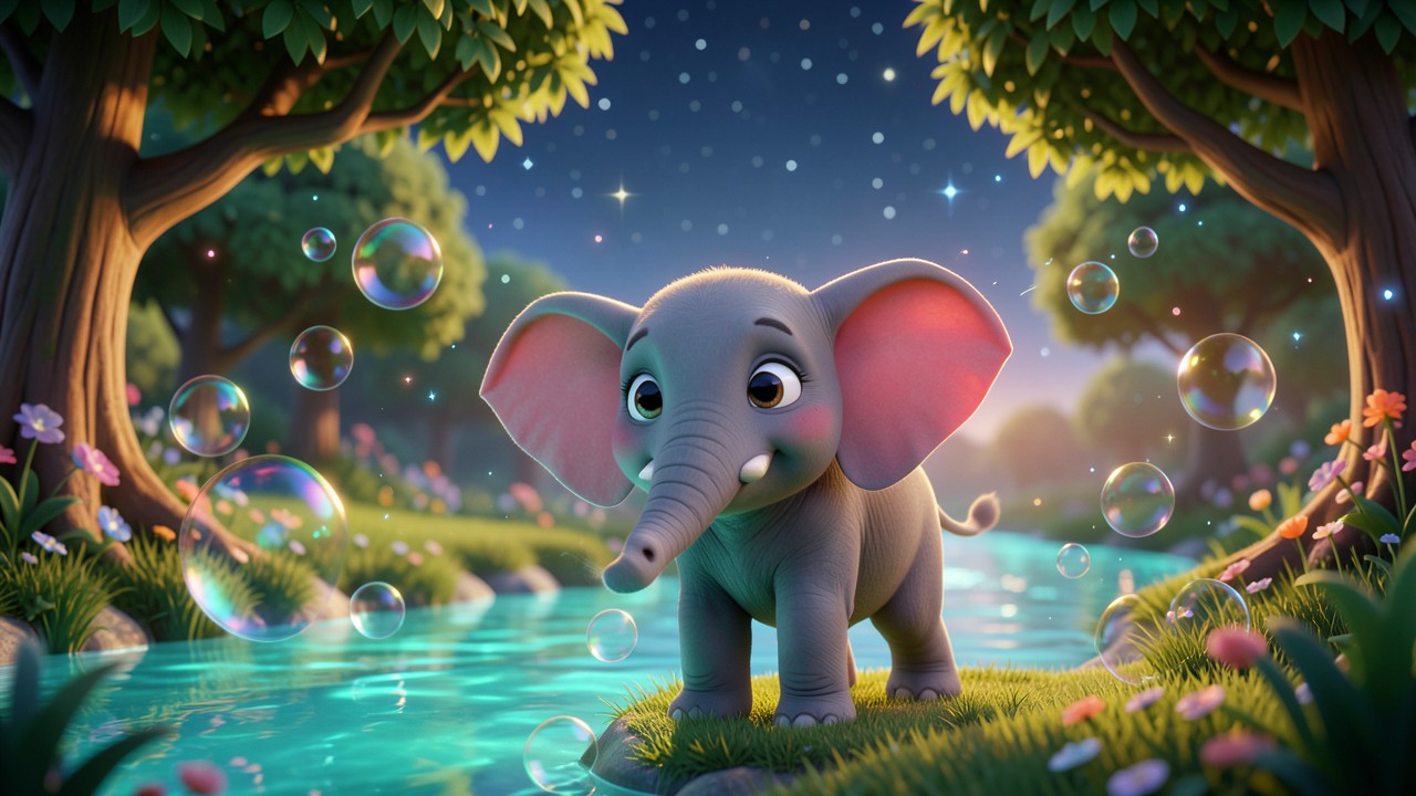 Cuento de elefantes cortos: El secreto del río de los sueños