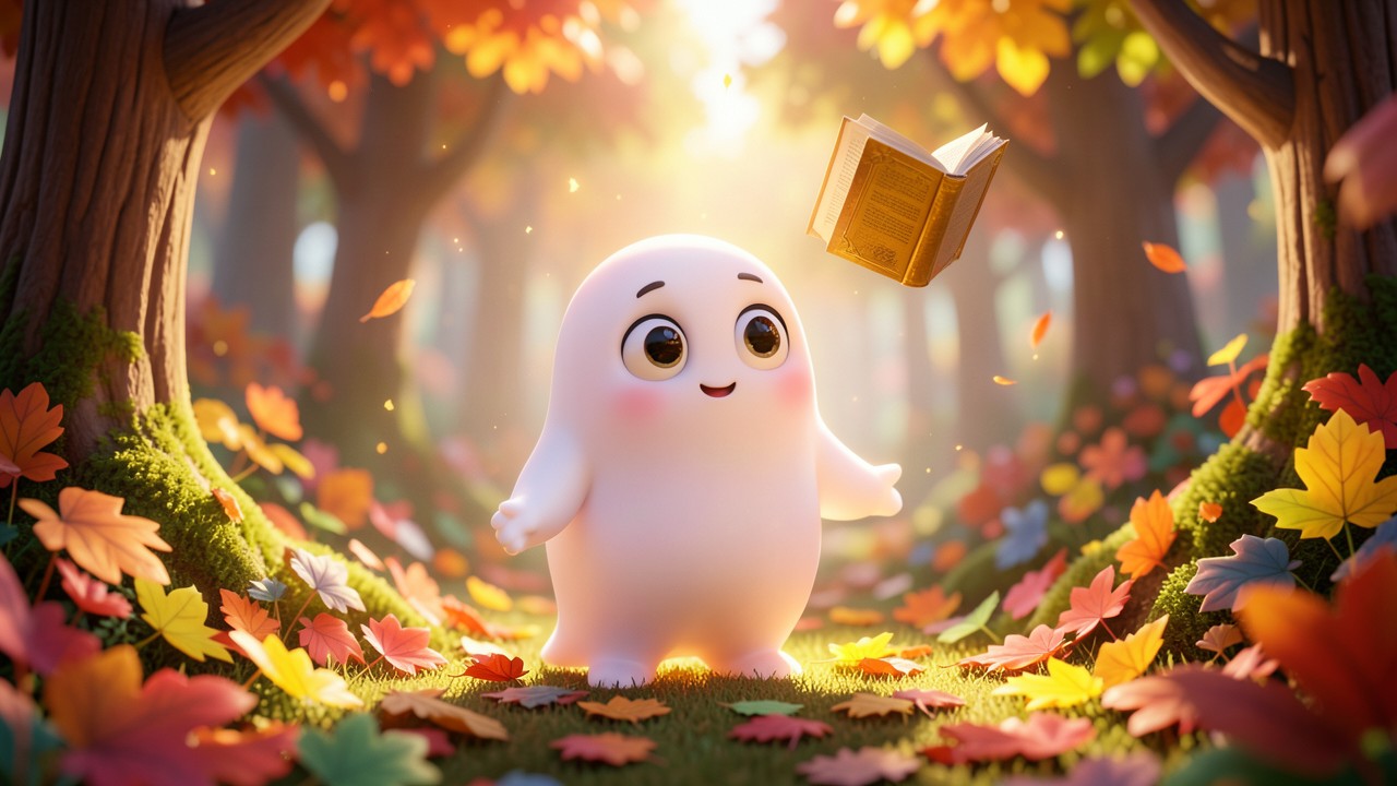Brevi storie per bambini sull'autunno: La caccia ai colori di Ombra