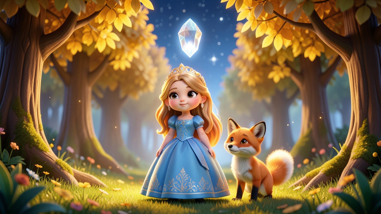 A Princess Story in the Forest of Whispers