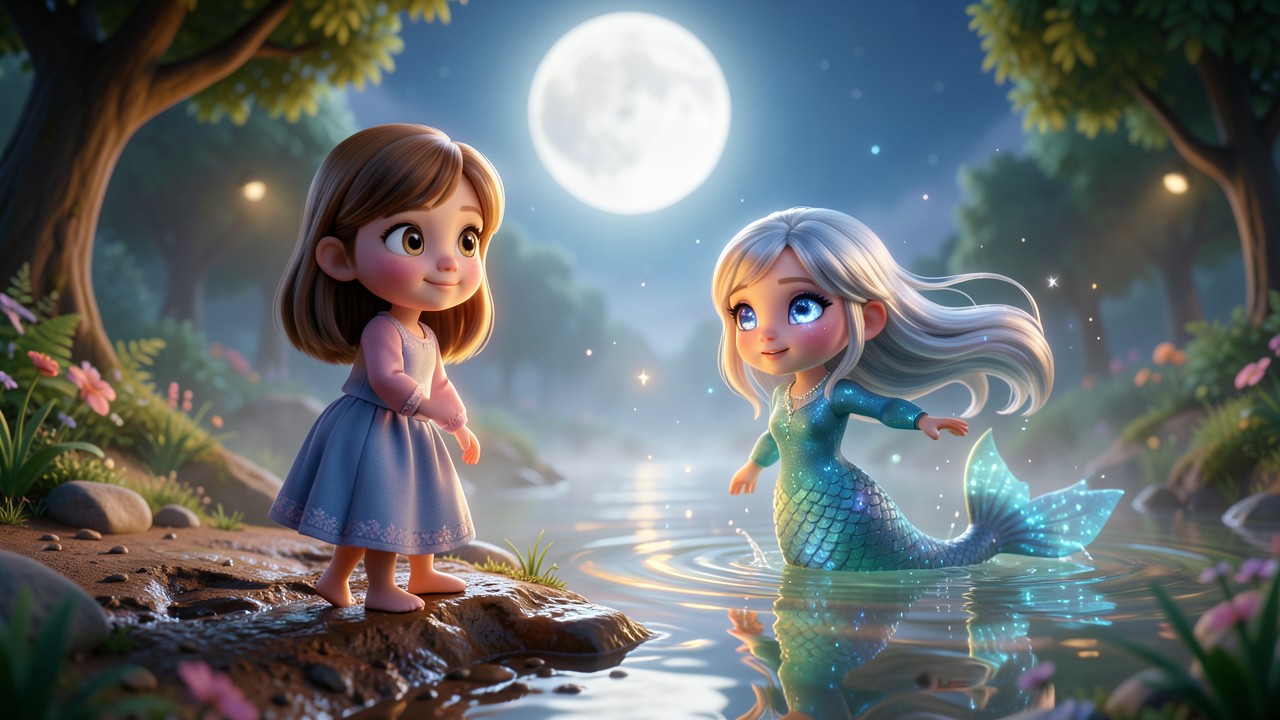 Lenda Sereia Iara: O Canto da Lua Branca