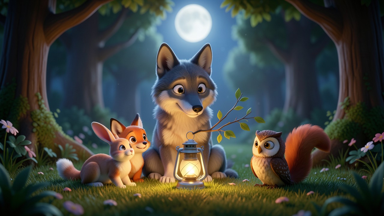 A História do Lobo Mau para Dormir que Se Transformou em Amigo da Floresta