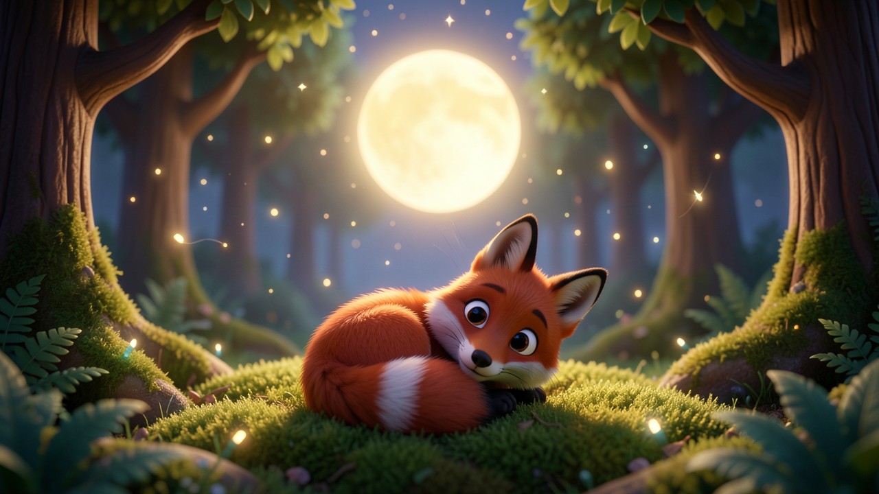 Bedtime Stories Short Stories: The Moonlight Lullaby